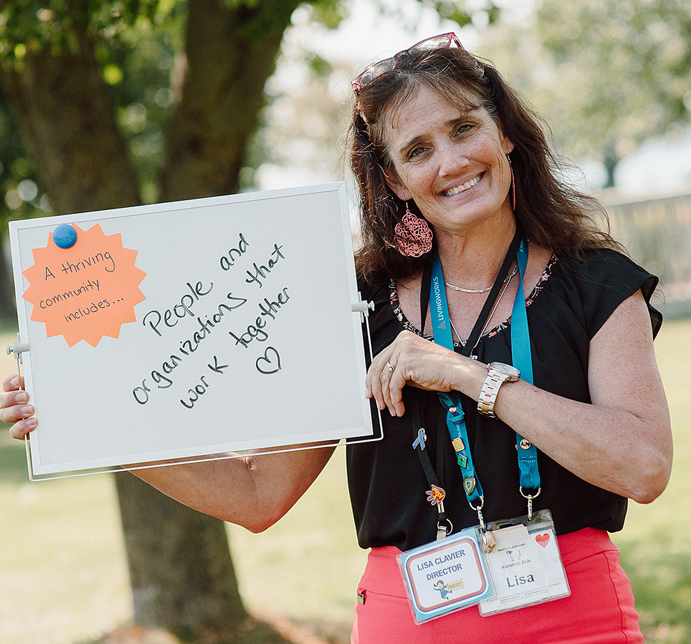 A Thriving Community Includes... People and organizations that work together